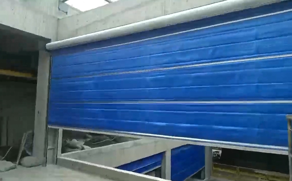 大型物流园区完成拜城防火门整体安装工程